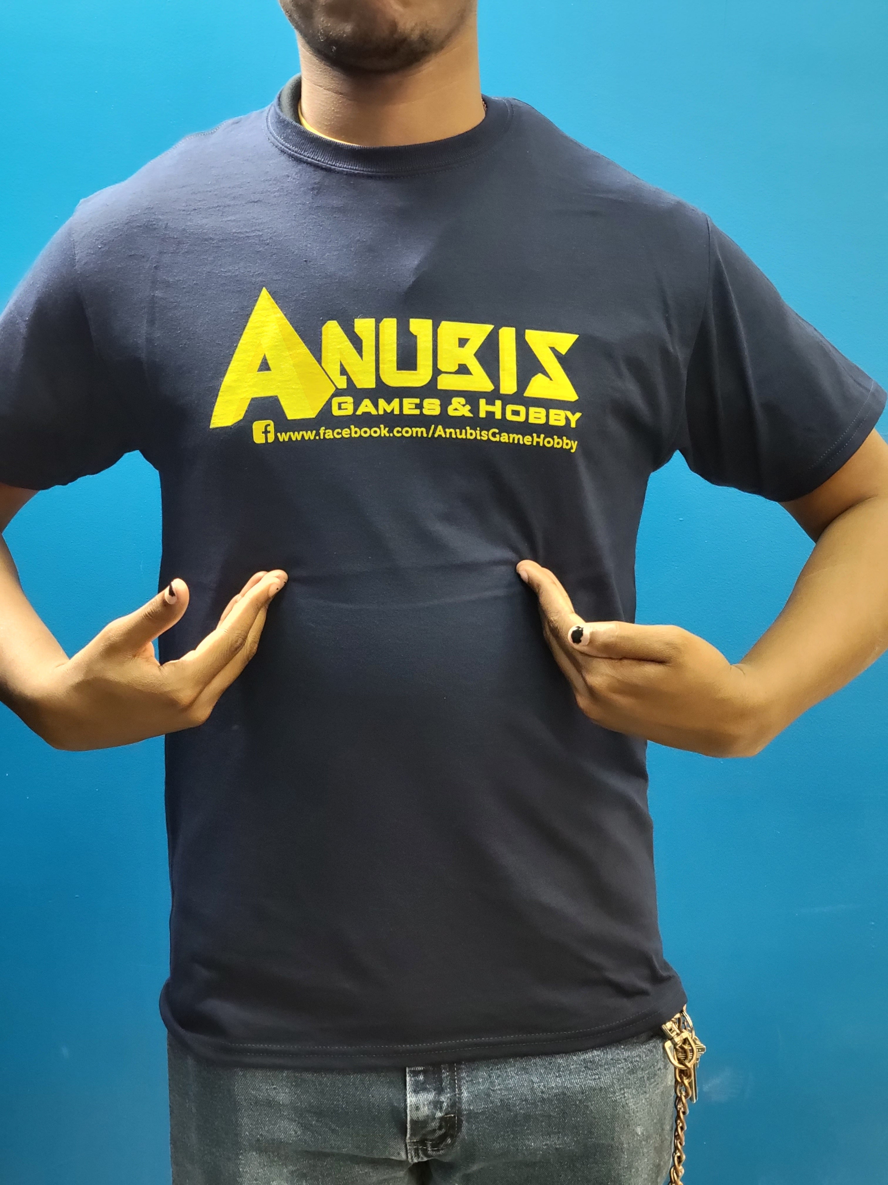 Anubis T-Shirt Plus Size - Navy | Anubis Games and Hobby