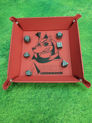 Anubis Dice Tray - Red | Anubis Games and Hobby