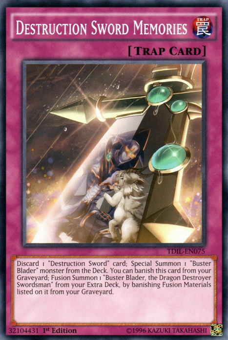 Destruction Sword Memories [TDIL-EN075] Common – Anubis Games and Hobby