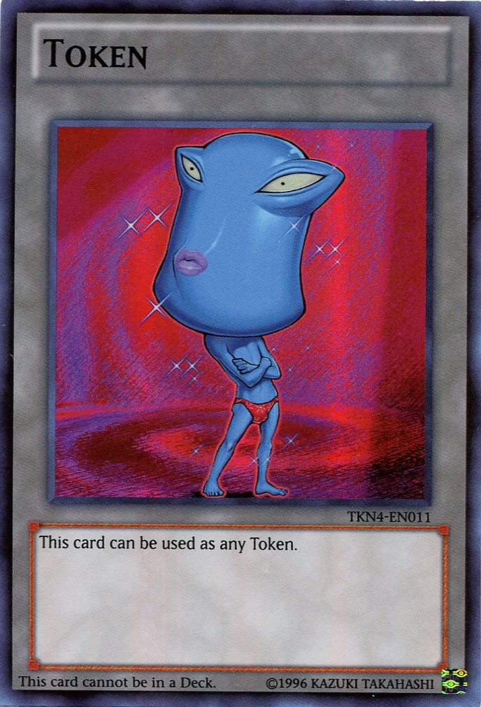 Ojama Token (Blue) [TKN4-EN011] Super Rare – Anubis Games and Hobby