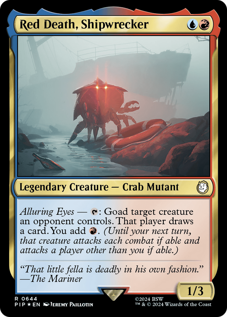 Red Death, Shipwrecker (Surge Foil) [Fallout] | Anubis Games and Hobby