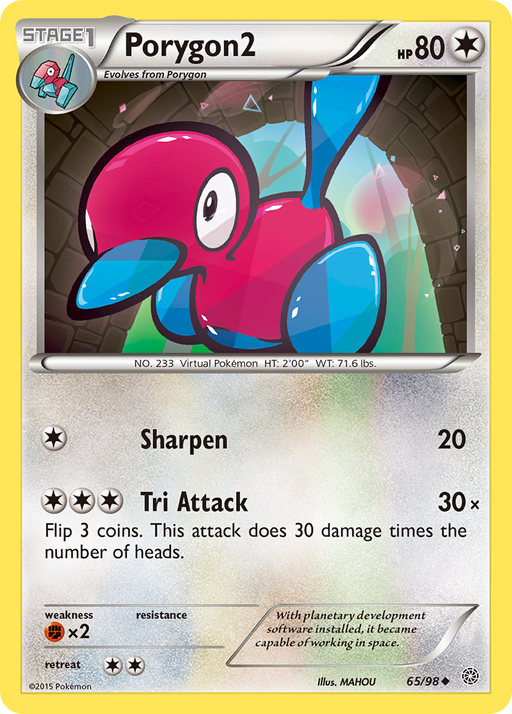 Porygon2 (65/98) [XY: Ancient Origins] | Anubis Games and Hobby