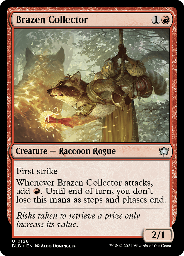 Brazen Collector [Bloomburrow] | Anubis Games and Hobby