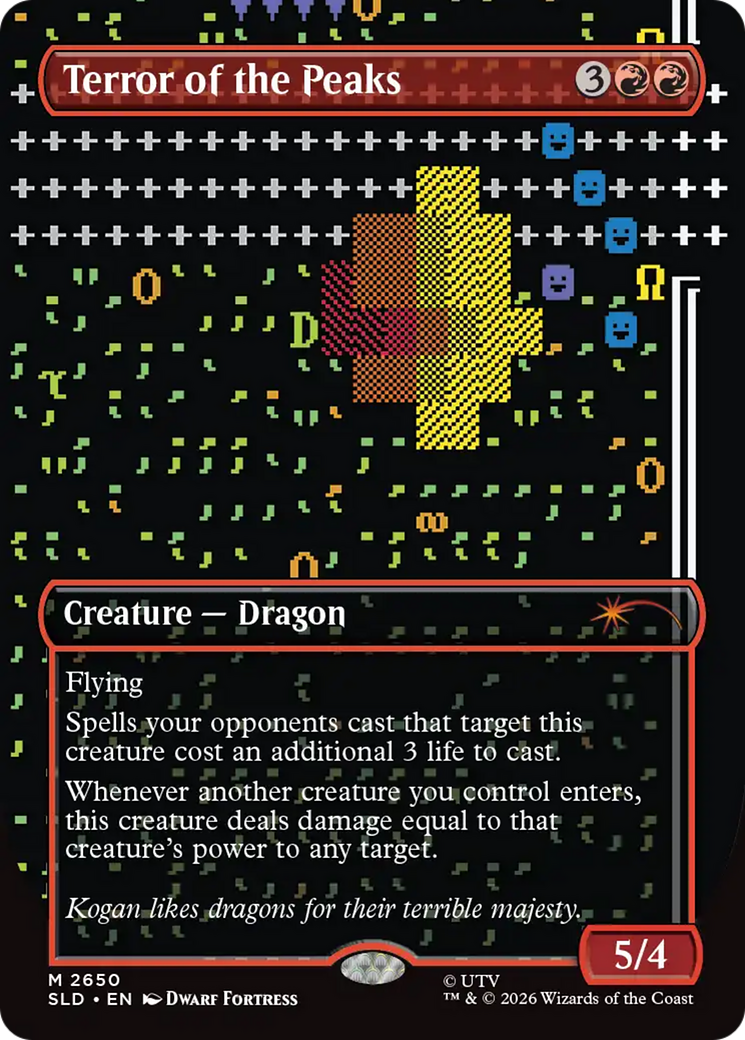 Terror of the Peaks [Secret Lair Drop Series] | Anubis Games and Hobby