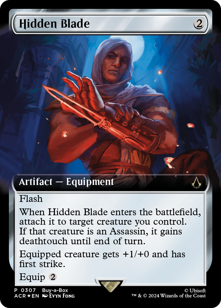 Hidden Blade (Extended Art) [Assassin's Creed Promos] | Anubis Games and Hobby