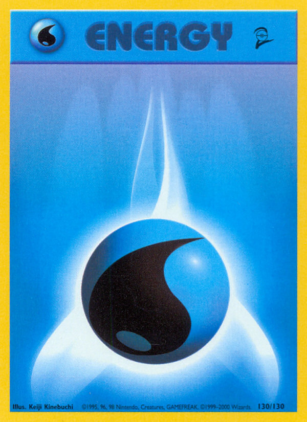 Water Energy (130/130) [Base Set 2] | Anubis Games and Hobby