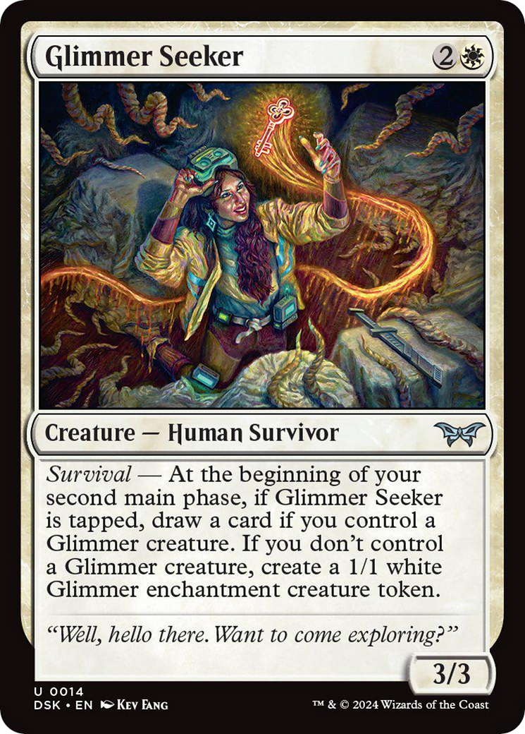 Glimmer Seeker [Duskmourn: House of Horror] | Anubis Games and Hobby