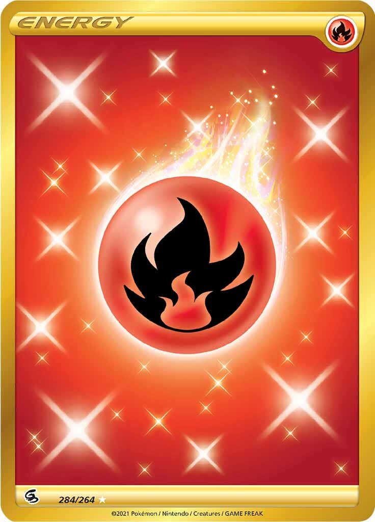 Fire Energy (284/264) [Sword & Shield: Fusion Strike] | Anubis Games and Hobby