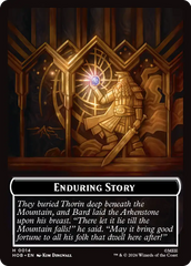 On an Adventure // Enduring Story Double Sided Token [The Hobbit Tokens] | Anubis Games and Hobby