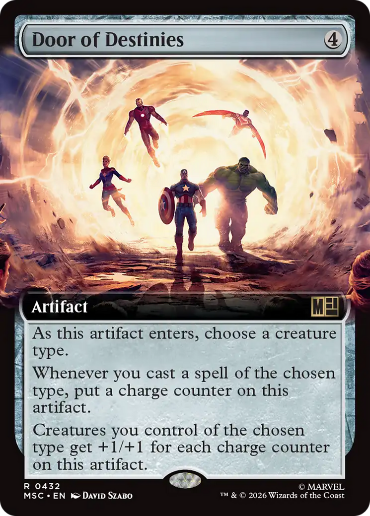 Door of Destinies (Extended Art) [Marvel Super Heroes Commander] | Anubis Games and Hobby