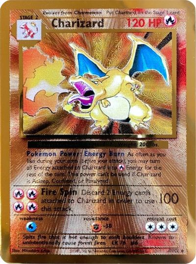 Charizard (4/102) (Celebrations Metal Card) [Celebrations: 25th Anniversary] | Anubis Games and Hobby