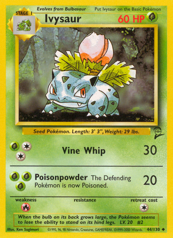 Ivysaur (44/130) [Base Set 2] | Anubis Games and Hobby