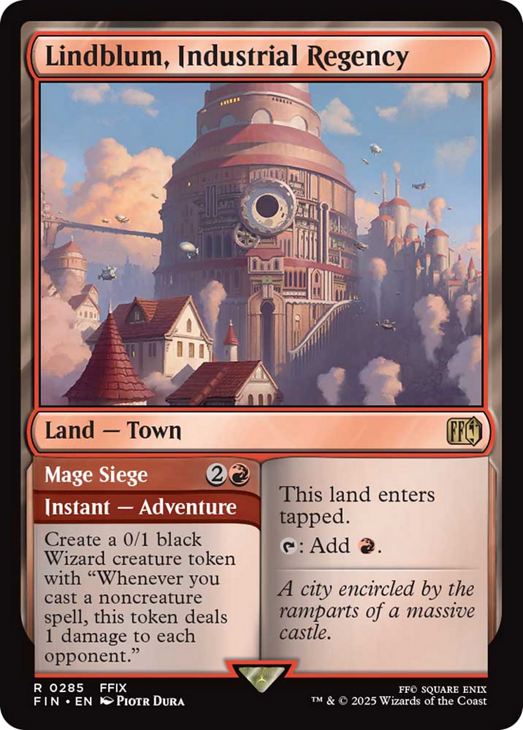 Lindblum, Industrial Regency [FINAL FANTASY] | Anubis Games and Hobby