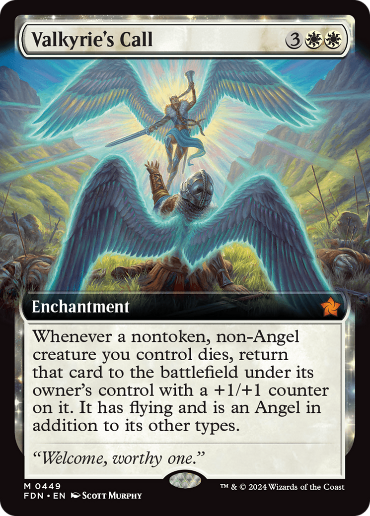 Valkyrie's Call (Extended Art) [Foundations] | Anubis Games and Hobby