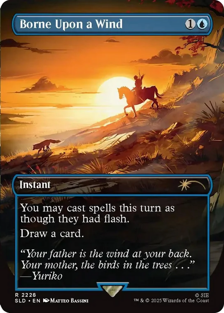 Borne Upon a Wind [Secret Lair Drop Series] | Anubis Games and Hobby