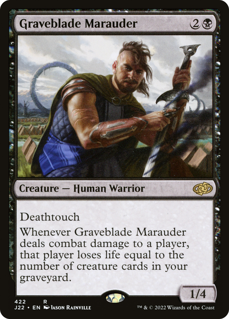 Graveblade Marauder [Jumpstart 2022] | Anubis Games and Hobby