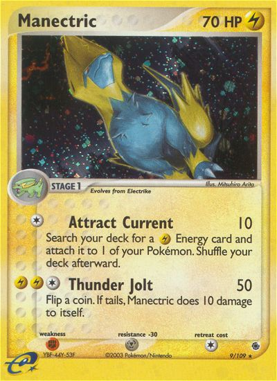 Manectric (9/109) [EX: Ruby & Sapphire] | Anubis Games and Hobby