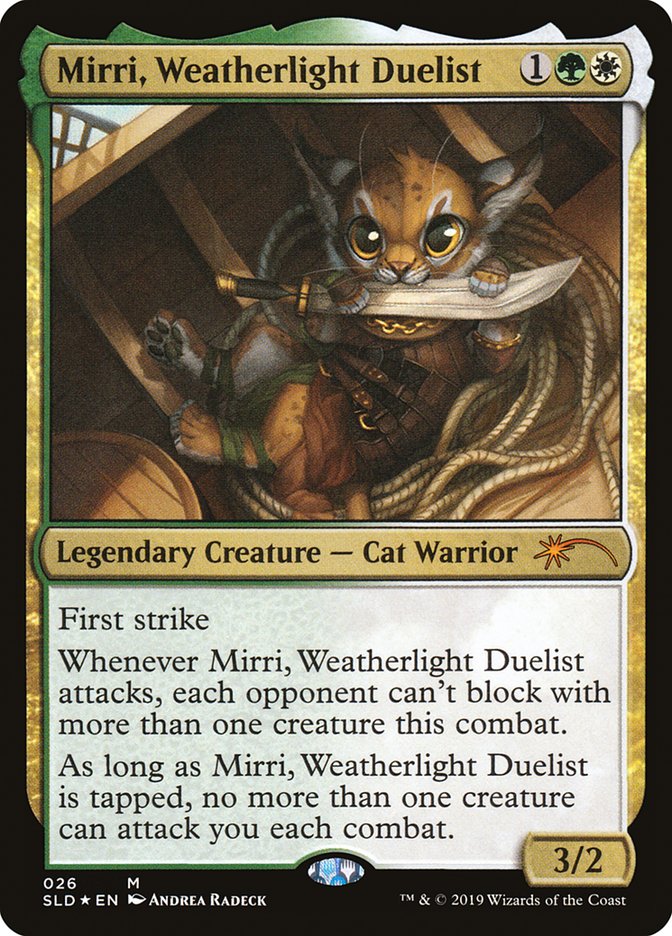 Mirri, Weatherlight Duelist [Secret Lair Drop Series] | Anubis Games and Hobby