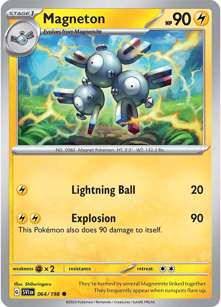 Magneton (064/198) [Scarlet & Violet: Base Set] | Anubis Games and Hobby