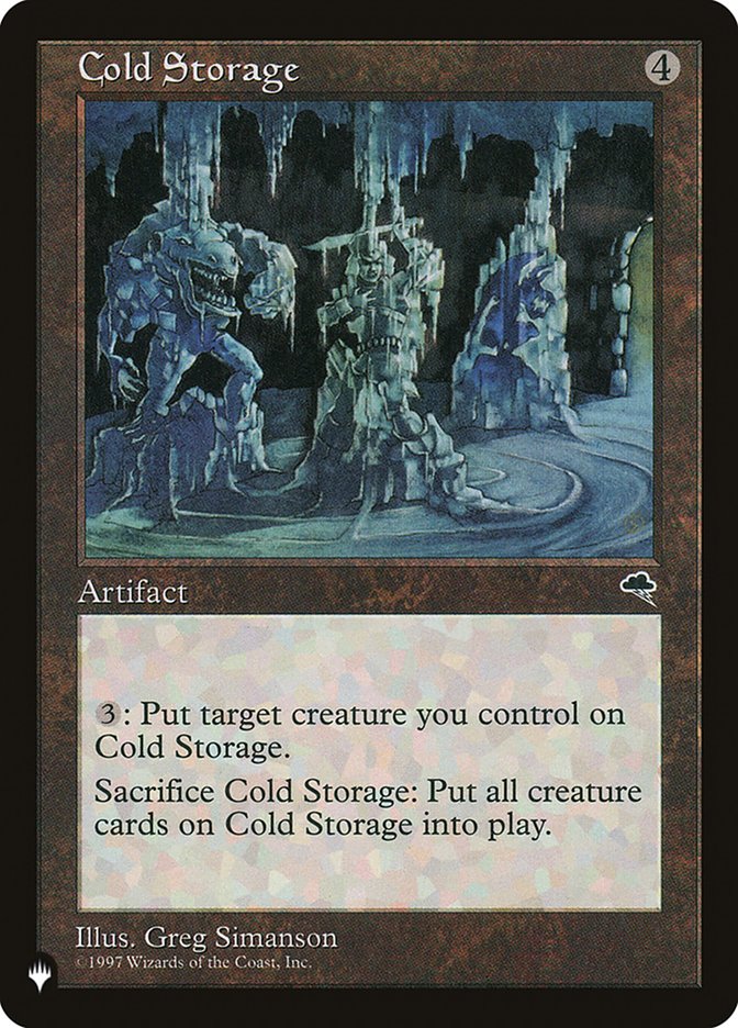 Cold Storage [The List] | Anubis Games and Hobby