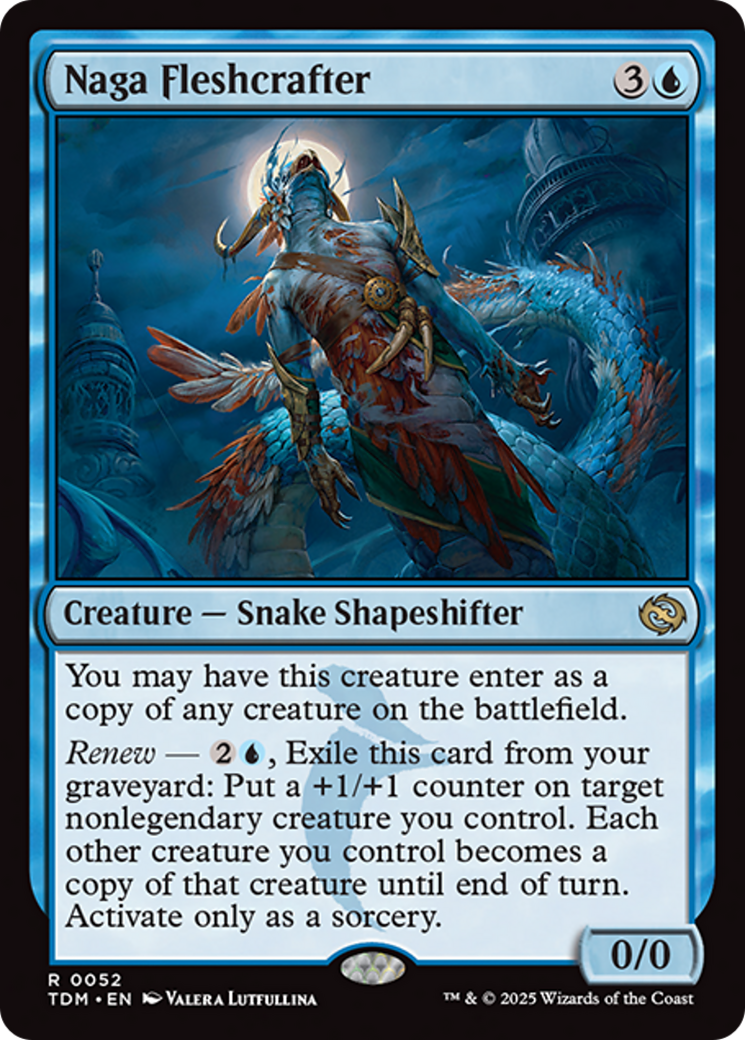 Naga Fleshcrafter [Tarkir: Dragonstorm] | Anubis Games and Hobby