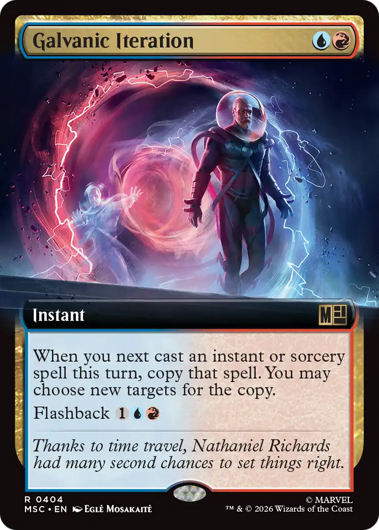 Galvanic Iteration (Extended Art) [Marvel Super Heroes Commander] | Anubis Games and Hobby