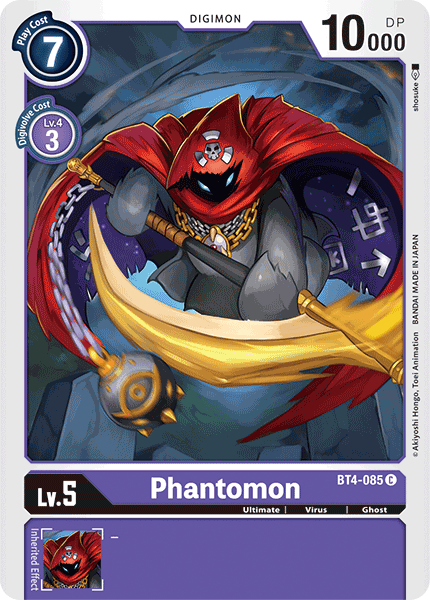 Phantomon [BT4-085] [Great Legend] | Anubis Games and Hobby