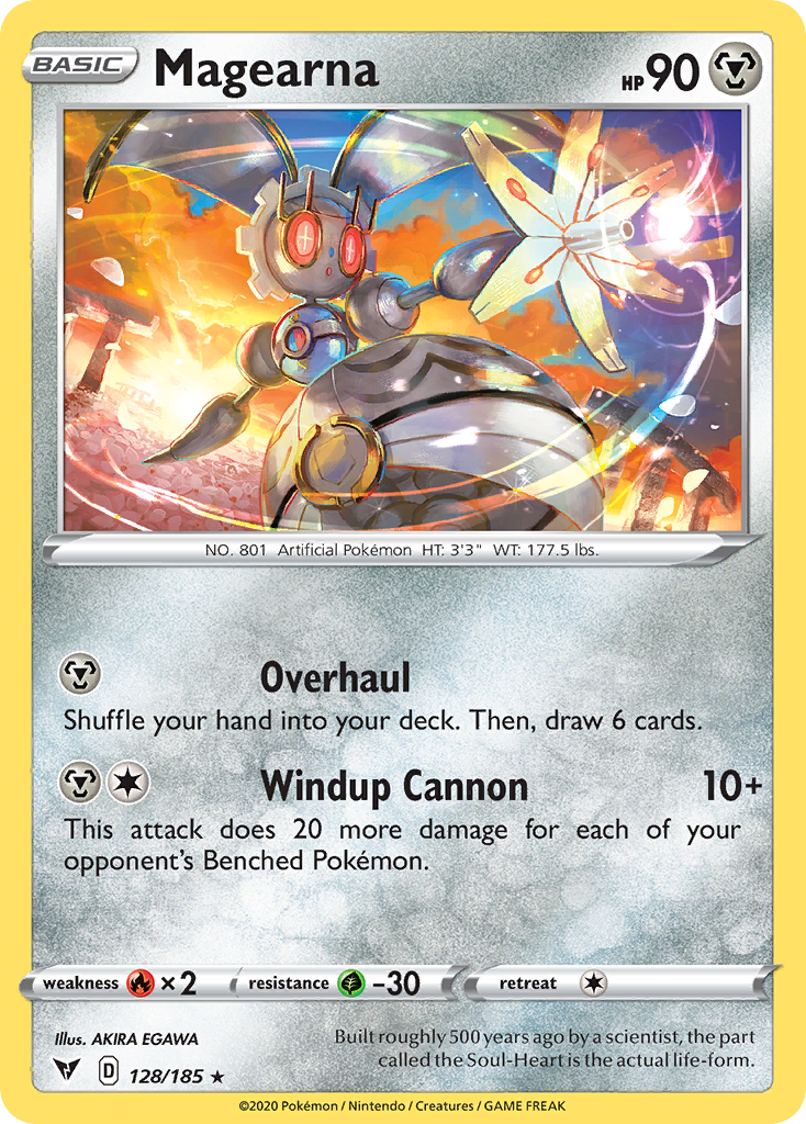 Magearna (128/185) (Theme Deck Exclusive) [Sword & Shield: Vivid Voltage] | Anubis Games and Hobby