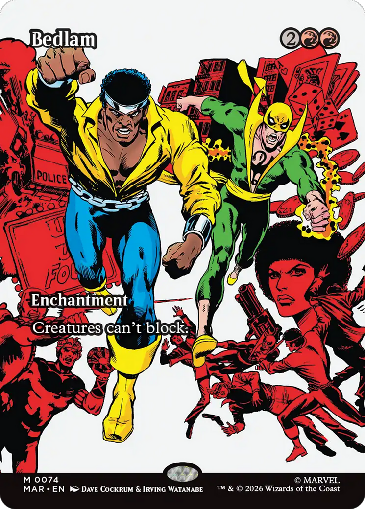 Bedlam (Borderless) [Marvel Universe: Eternal-Legal] | Anubis Games and Hobby
