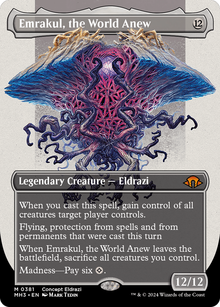 Emrakul, the World Anew (Borderless) [Modern Horizons 3] | Anubis Games and Hobby