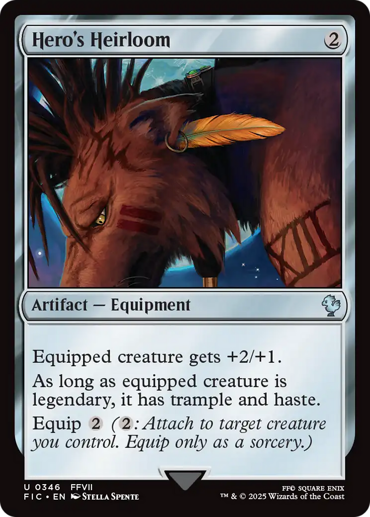 Hero's Heirloom [FINAL FANTASY Commander] | Anubis Games and Hobby