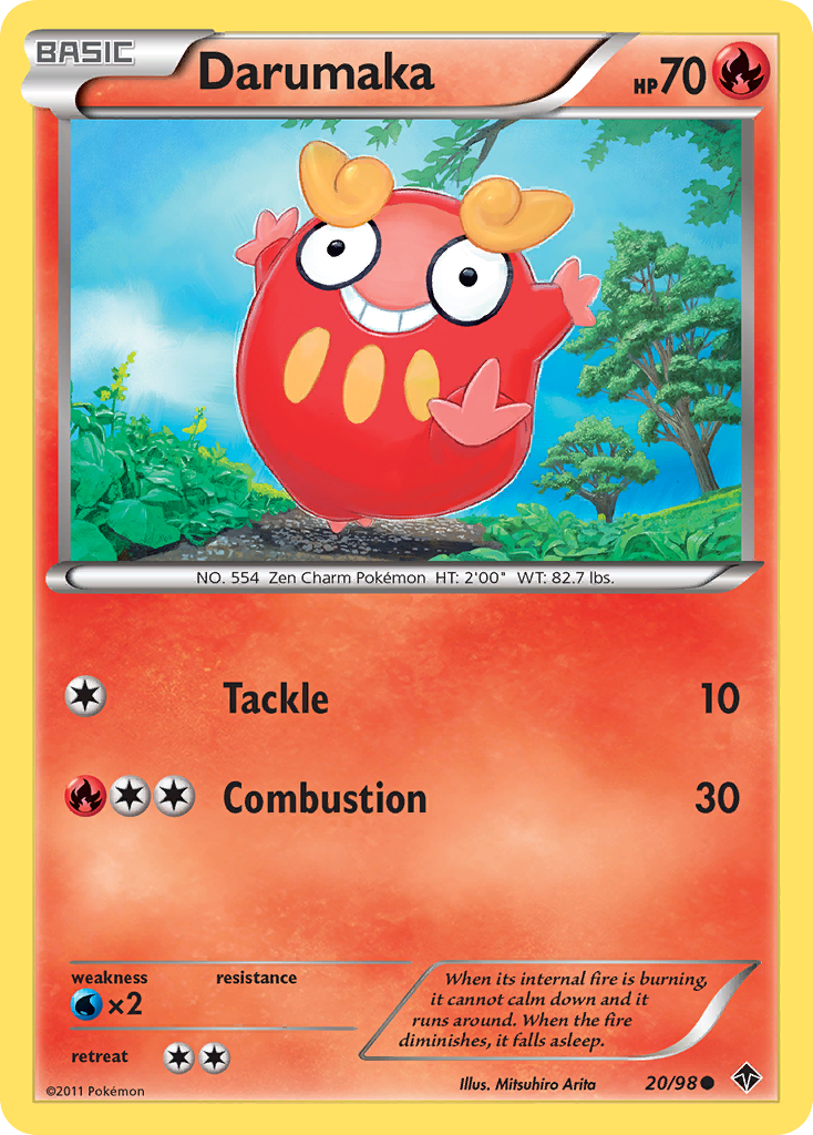 Darumaka (20/98) [Black & White: Emerging Powers] | Anubis Games and Hobby