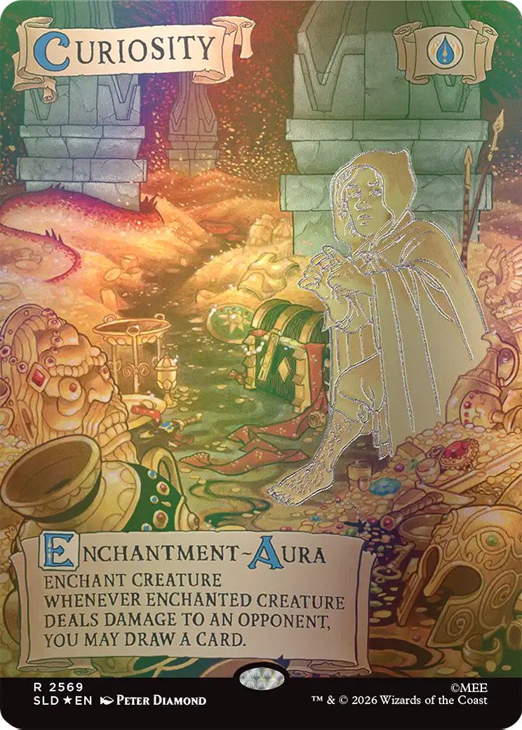 Curiosity (2569) (Out Of Sight Foil) [Secret Lair Drop Series] | Anubis Games and Hobby