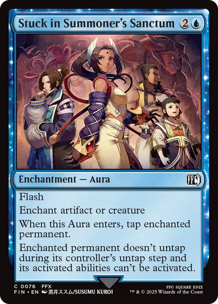 Stuck in Summoner's Sanctum [FINAL FANTASY] | Anubis Games and Hobby