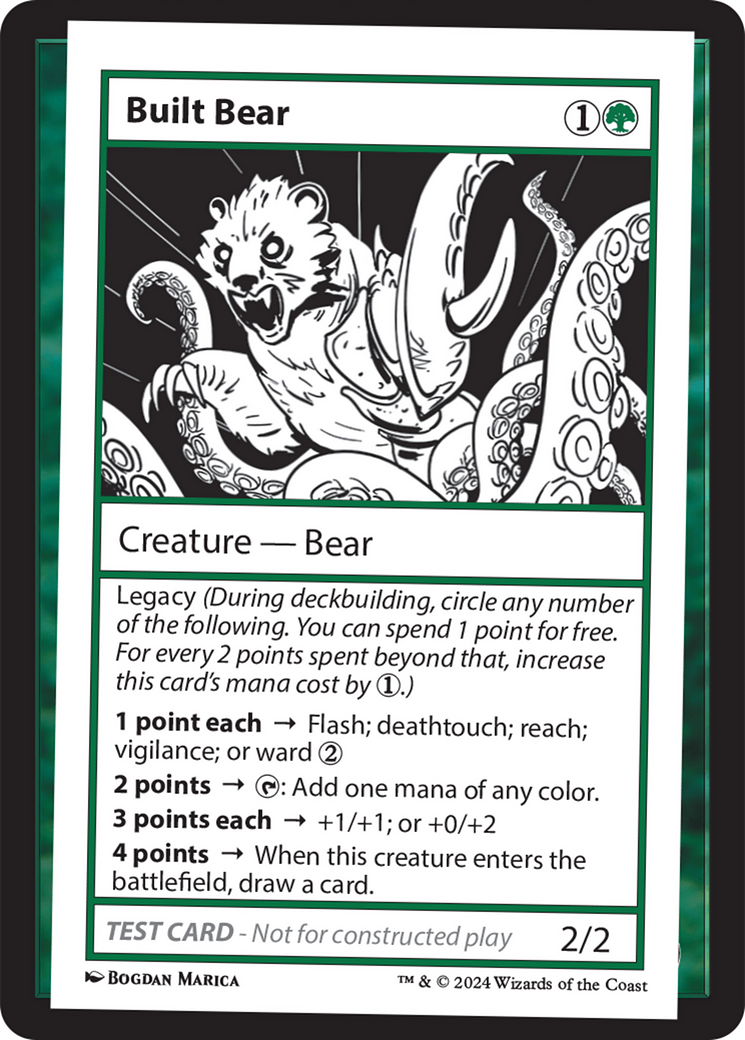 Built Bear [Mystery Booster 2 Playtest Cards] | Anubis Games and Hobby