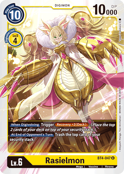 Rasielmon [BT4-047] [Great Legend] | Anubis Games and Hobby