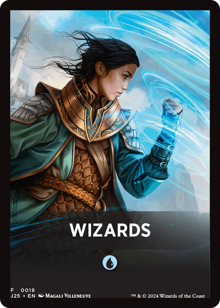 Wizards Theme Card [Foundations Jumpstart Front Cards] | Anubis Games and Hobby