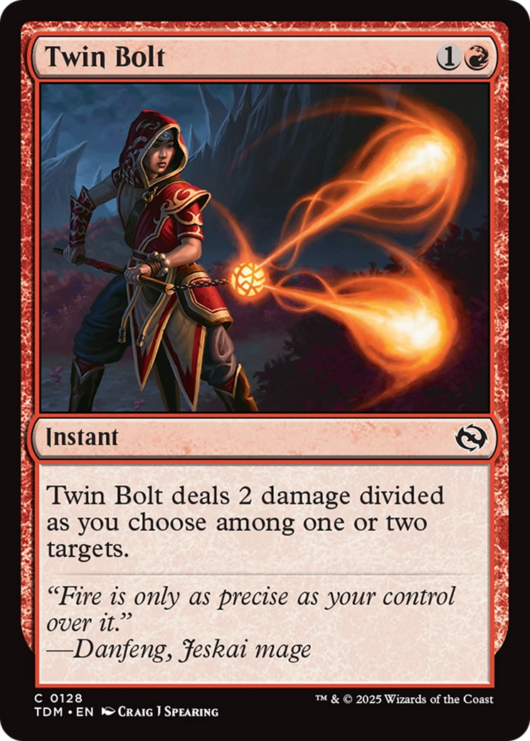 Twin Bolt [Tarkir: Dragonstorm] | Anubis Games and Hobby