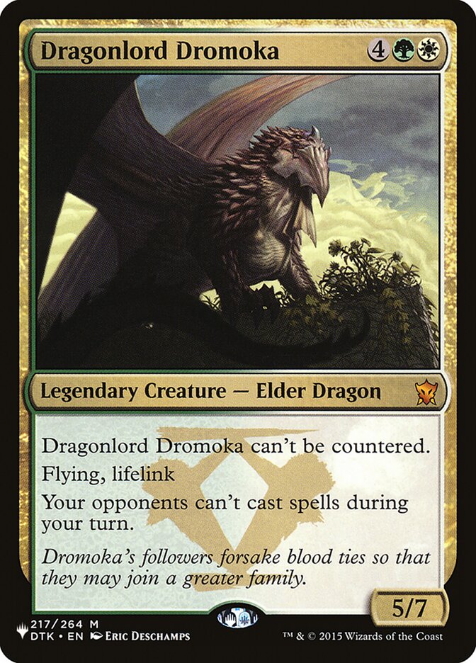 Dragonlord Dromoka [The List] | Anubis Games and Hobby