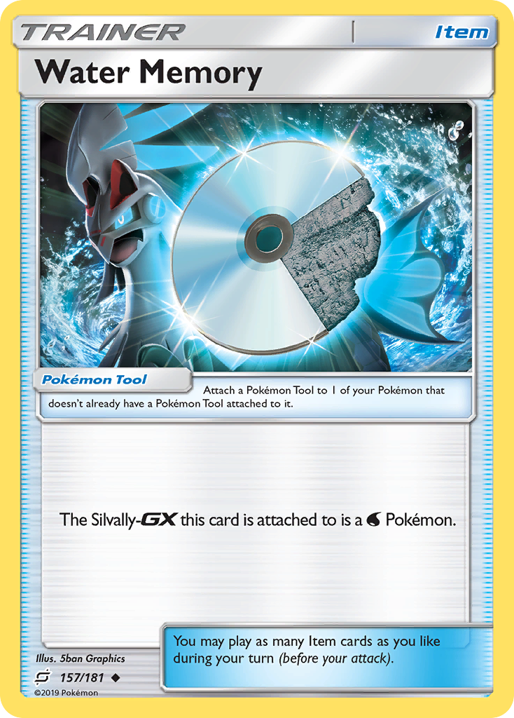 Water Memory (157/181) [Sun & Moon: Team Up] | Anubis Games and Hobby