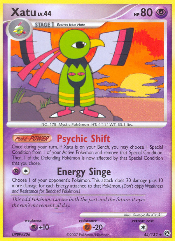 Xatu (44/132) [Diamond & Pearl: Secret Wonders] | Anubis Games and Hobby