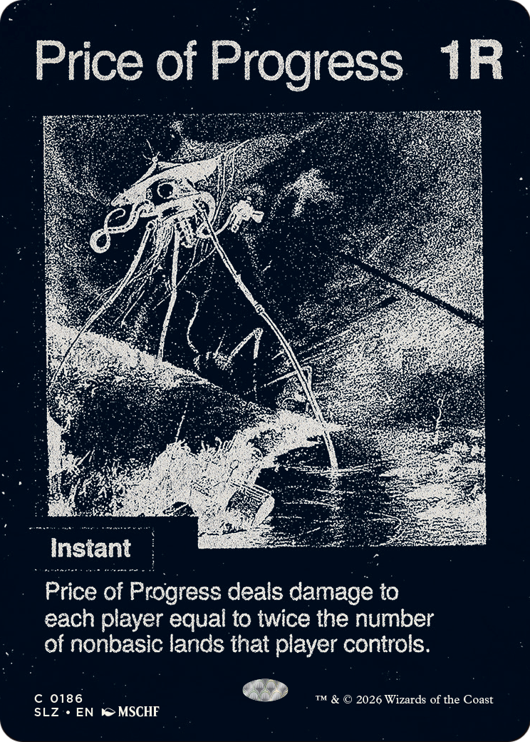 Price of Progress (0186) [Secret Lair x MSCHF: The Zeta Set] | Anubis Games and Hobby