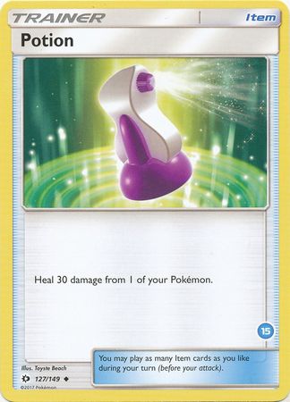 Potion (127/149) (Deck Exclusive #15) [Sun & Moon: Trainer Kit - Alolan Ninetales] | Anubis Games and Hobby