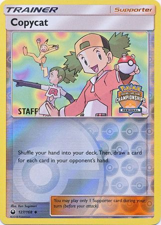 Copycat (127/168) (Regional Championship Promo Staff) [Sun & Moon: Celestial Storm] | Anubis Games and Hobby