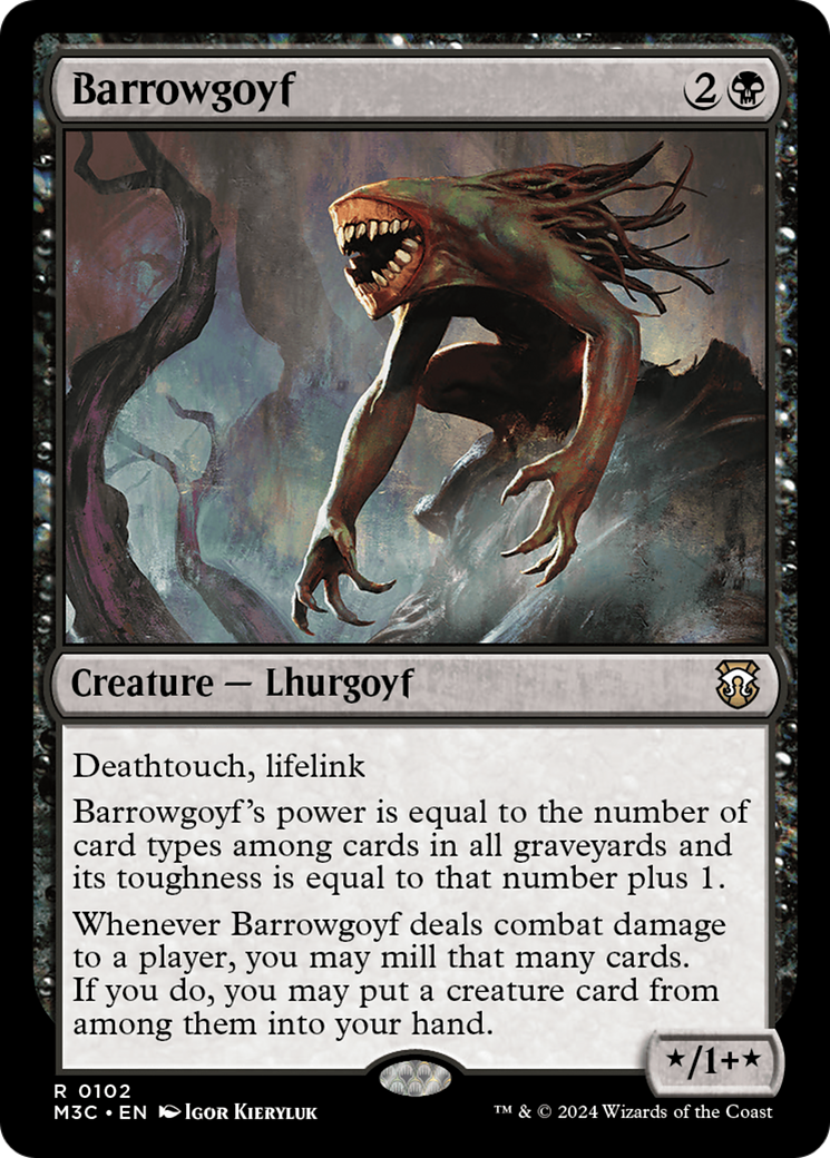 Barrowgoyf [Modern Horizons 3 Commander] | Anubis Games and Hobby