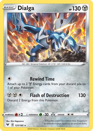 Dialga (121/185) (Theme Deck Exclusive) [Sword & Shield: Vivid Voltage] | Anubis Games and Hobby