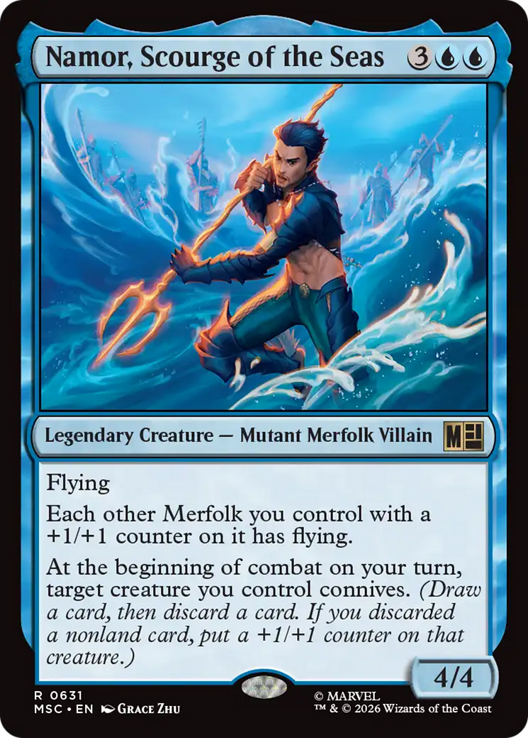 Namor, Scourge of the Seas [Marvel Super Heroes Commander] | Anubis Games and Hobby