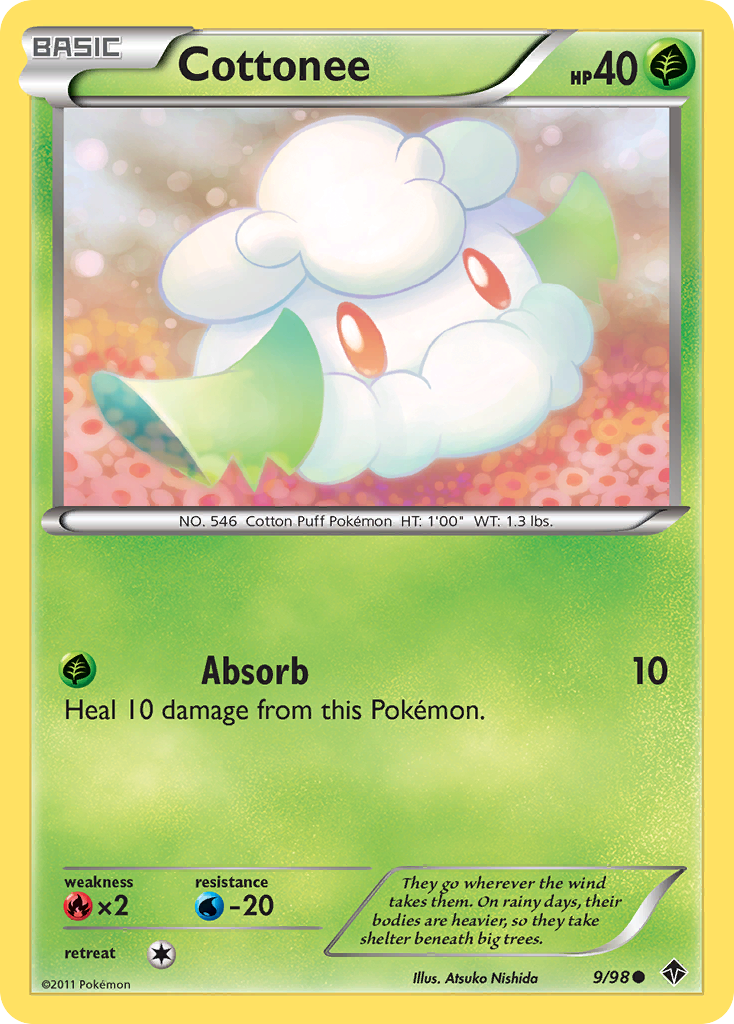Cottonee (9/98) [Black & White: Emerging Powers] | Anubis Games and Hobby