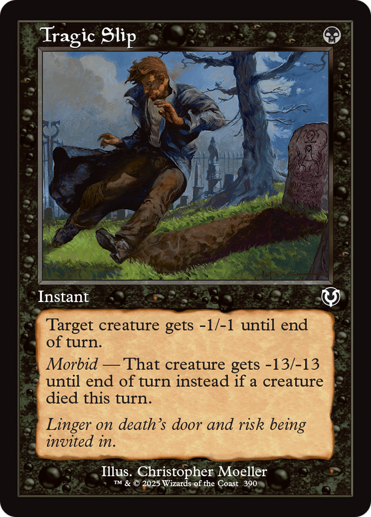 Tragic Slip (Retro Frame) [Innistrad Remastered] | Anubis Games and Hobby