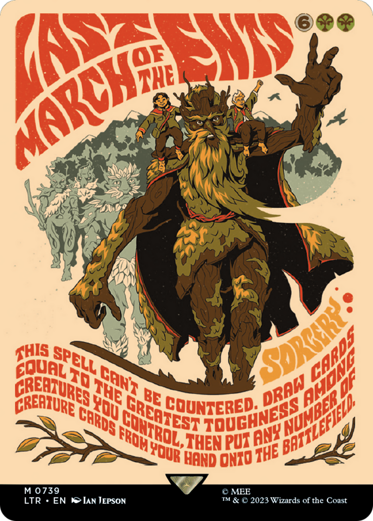 Last March of the Ents (Borderless Poster) [The Lord of the Rings: Tales of Middle-Earth] | Anubis Games and Hobby